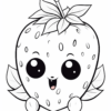 Cute Kawaii Food Coloring Book for Kids - Image 4