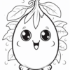 Cute Kawaii Food Coloring Book for Kids - Image 5